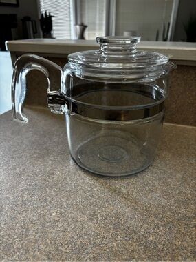 Vintage Pyrex glass percolator model 7756